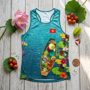 Custom Runner Tank Top OEM ODM Wholesale Quick Dry <b>Running</b> <b>Singlet</b> Manufacturer - Product Image 5
