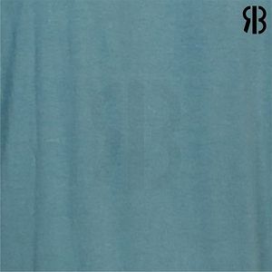 Camiseta Rubabull de Alta Calidad para Hombre, Color Verde Azulado, Manga Corta, Cuello Redondo, Corte Regular, Estilo Casual, Color Sólido, Tejido de Algodón - Product Image 5