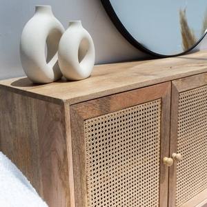 Meuble TV et buffet en rotin Vandana Arista Arion pour des intérieurs et extérieurs modernes et élégants - Product Image 2