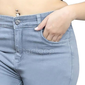 Último Diseño, Servicio OEM, Pantalones Vaqueros para Mujer, Cómodos, Transpirables, de Primera Calidad - Product Image 5
