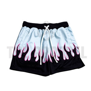 Custom Oversized Casual Streetwear Canvas Shorts Men <b>Hip</b> Hop Basketball Summer Breathable Quick Dry Drawstring OEM Private Label - Product Image 3