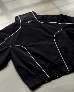 Custom Logo Lightweight Printed Breathable Quick-Dry Reflective Piping Sportswear Windbreaker <b>Jacket</b> Polyester/Cotton 240g - Product Image 6