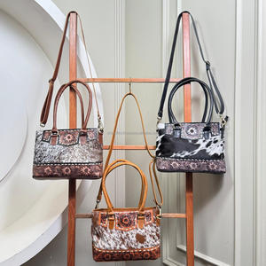 Hot Sale Women's Hand <b>Tooled</b> Leather Conceal Carry <b>Tote</b> Handbag Popular Genuine Leather Shoulder <b>Bag</b> Large Cowhide Crossbody <b>Bag</b> - Product Image 4