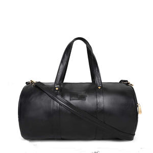 Sac de voyage vintage en cuir véritable imperméable 2026, sac de week-end, sac de rangement pour la nuit, sac à main, logo personnalisé, sacs de sport rayés bleus - Product Image 2