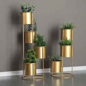 Jardinière en fer de qualité supérieure avec finition galvanisée, facile à nettoyer avec un chiffon sec. Jardinière en fer d'un fournisseur indien pour l'exportation en gros. - Product Image 5