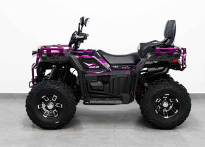 Cuatrimoto Todoterreno de 250cc para Adultos, con Distancia entre Ejes Larga, 4 Ruedas, Transmisión Automática 2WD, Motor de 4 Tiempos, Utilitario para Todo Terreno - Product Image 3