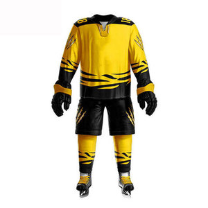 Maillot de hockey sur glace de qualité supérieure, personnalisé en usine, tenue d'équipe de hockey professionnelle, logo personnalisé - Product Image 1