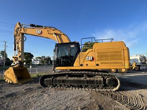 Excavadora de cadenas Premium 349 de 404 HP con engranajes y rodamientos para proyectos de construcción, demolición, minería y excavación - Product Image 5