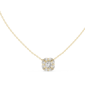 S925 plata pura circón mujer lágrima gota collar exquisita joyería de alta calidad belleza lágrima gota clavícula cadena al por mayor - Product Image 3