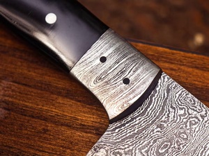 Steel <b>Craft</b> International Vintage Handmade Professional Damascus Steel Chef <b>Knife</b> Rosewood Eco-Friendly Ambidextrous Kitchen Kni - Product Image 5