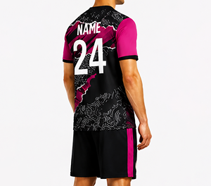 Maillot de football unisexe personnalisé par sublimation, ensemble d'entraînement rétro vintage, tenue de football respirante à séchage rapide, tissu premium - Product Image 4