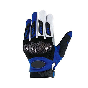 Guantes de motocross protectores con diseño de agarre fuerte en la palma, perfectos para motociclistas de motocross, carreras todoterreno y aventuras. - Product Image 2