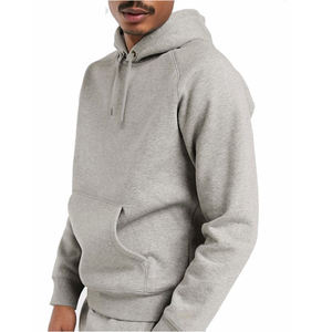 New Arrivals Custom Printed Solid Men's Hoodie Shorts <b>Set</b> 100% Cotton Eco-Friendly Breathable summer <b>sets</b> - Product Image 6
