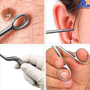 Espéculo Nasal Vienna para Diagnóstico ORL, Juego de 6 Instrumentos, Pinzas Hemostáticas Manuales con Mordazas Serradas, Caja con Cierre, Instrumento Quirúrgico - Product Image 6