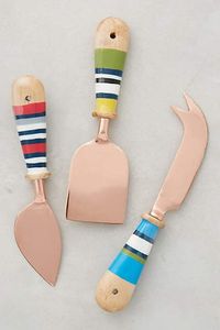 ชุดมีดชีสพร้อมด้ามไม้ ใบมีดสแตนเลส ทนทาน ล้างด้วยมือเท่านั้น - Product Image 6