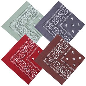 Bandana de Algodón Transpirable con Diseño de Lobo Personalizado, 22 Pulgadas, Diseño Impreso, Bordes Laterales Cosidos, Bandana Personalizada - Product Image 5