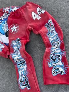 Ensemble de sweats à capuche ODM personnalisés de haute qualité pour l'hiver, 100% coton molletonné, streetwear, pull-over épais, coupe ample, en tissu French Terry, unisexe, pour hommes - Product Image 4