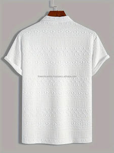 T-shirts pour hommes en coton avec logo personnalisé de qualité supérieure du Pakistan T-shirts lourds polos, polos pour hommes - Product Image 4