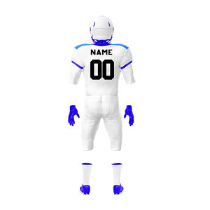 Uniforme de football américain personnalisé léger et respirant à manches courtes, grande taille, haute qualité, nouveau style, couleur unie, 100 % coton - Product Image 2