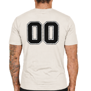 T-shirt blanc ajusté pour homme, manches courtes, col rond, imprimé personnalisé, coupe slim, décontracté, en coton, vente en gros, streetwear, sport - Product Image 2
