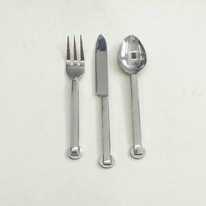 Modern Metal Flatware Set Stainless Steel High <b>Mirror</b> Polish Rust Resistant Wedding Cutlery Set For <b>Table</b> <b>Top</b> Serving - Product Image 1
