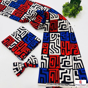 Premium African Wax Print Cotton Fabric OEM ODM Custom Textile Manufacturer Wholesale Export Supplier Customized Fabric Products - Product Image 4