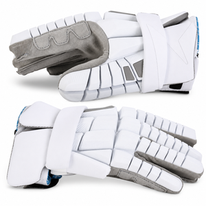 Gants de lacrosse professionnels personnalisés Iberia, en plastique dur, cuir synthétique, protection rembourrée pour les joueurs adultes - Entraînement - Product Image 3