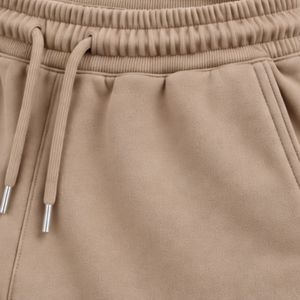 Mens Stone Beige Graphic Crewneck <b>Sweatshirt</b> Jogger Pants Set Casual Fleece Tracksuit <b>Gym</b> Streetwear Winter Athletic Sportswear - Product Image 6