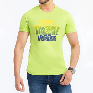 Nouveauté 2026 – T-shirts imprimés unisexes d'été, personnalisables, 100 % coton, pour hommes – Fabricant pakistanais de T-shirts pour hommes - Product Image 3