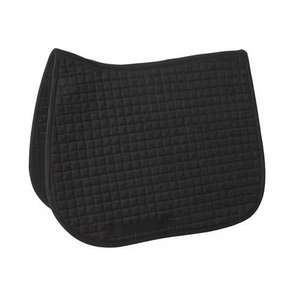 Wholesale High Quality Cross Quilted Dressage Saddle <b>Pads</b> Stain <b>Foam</b> Color Polycotton Horse Riding Saddle <b>Pads</b> Made Pakistan - Product Image 1