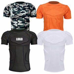 เสื้อยืดกีฬา Rashguard เสื้อรัดกล้ามเนื้อแบบกำหนดเอง เสื้อยืดฟิตเนส เสื้อรัดกล้ามเนื้อผู้ชาย แขนสั้น - Product Image 1