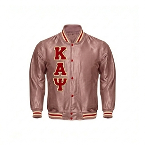 Veste universitaire Letterman, veste de sororité personnalisée pour femmes, broderie Sigma Gamma Rho Soror, veste en satin de soie pour femmes et hommes - Product Image 6