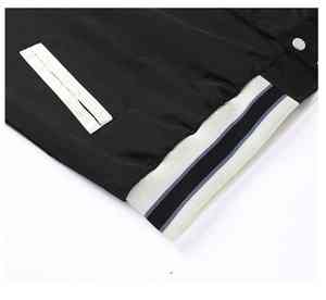 Créez une veste universitaire d'hiver personnalisée, écologique, coupe-vent, en tissu laine-polyester, couleurs, tailles et positions de logo personnalisables - Product Image 4