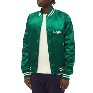 <b>Black</b> Bomber Jacket With Red Rose Embroidery On Sleeves Zipper Closure Satin Lining Casual Style Autumn Wear - Product Image 6