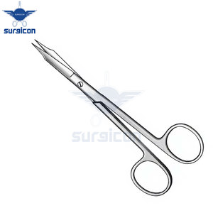 Tijeras Quirúrgicas Curvas Afiladas Goldman Fox de 13 cm / 5-1/8 Pulgadas, Instrumento Médico de Acero Inoxidable - Product Image 6