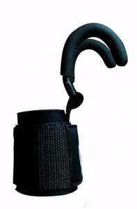 Ganchos de acero para levantamiento de pesas, de alta calidad, para gimnasio, con acolchado de neopreno - Product Image 4