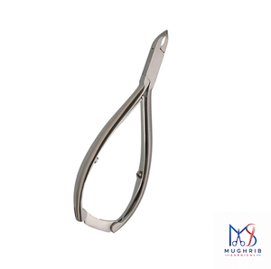 Cuticle Nipper 12 cm, <b>Box</b> Joint, D/Spring with <b>Lock</b> Sharp Tip Wide Jaw Opening <b>for</b> Thick Nails Adult Use - Product Image 4
