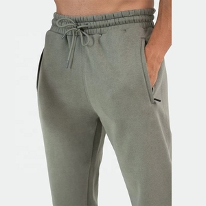 Men's Gray <b>Fleece</b> Sweatpants Elastic Waist Drawstring Casual <b>Pants</b> With Side Pockets Autumn Wear Men's <b>Pants</b> - Product Image 6