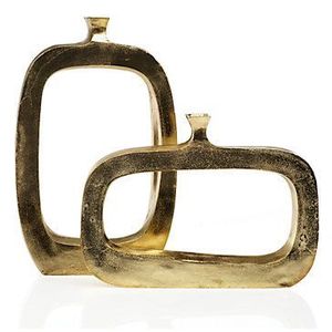 Refined Metal Flower Vase Contemporary Decorative Centerpiece Suitable For Dining Room Coffee <b>Table</b> Interior Decoration Style - Product Image 2