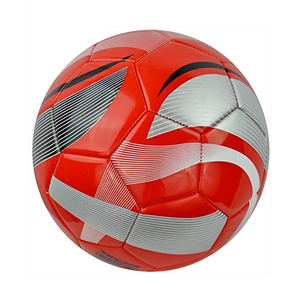 Ballon de football en cuir de qualité pour l'entraînement sportif, en caoutchouc PVC, ballon de football texturé cousu à la machine, ballon de football professionnel en PU - Product Image 5