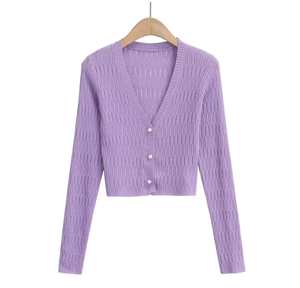 Men's Red And <b>White</b> Striped Knitted Pullover Sweater <b>Long</b> Sleeve Regular Fit Autumn Wear - Product Image 5