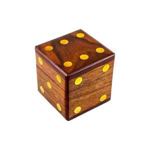Dados de Ludo de Madera Pulida y Lisa, Hechos a Mano, Ligeros, Duraderos, Grabados, Sostenibles, Juego de Dados para Juegos Clásicos - Product Image 2