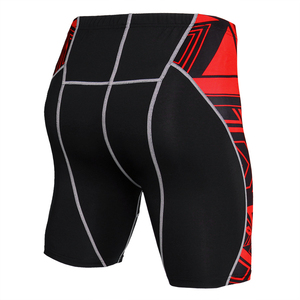 Custom Logo Stylish Fitness Wear Quick Dry Athletic Workout Running Tights Gym <b>Shorts</b> Legging <b>Men</b> <b>Compression</b> <b>Shorts</b> With Pocket - Product Image 2