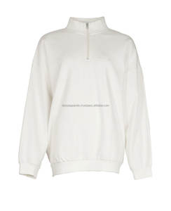 Sweat-shirt à capuche zippé à manches longues pour femme, avec logo frontal, design personnalisé, style hip-hop, uni, pour l'hiver, course à pied, badge pour filles, 100% - Product Image 4