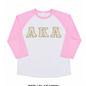 White Pink Baseball Shirt Women <b>Raglan</b> Sleeve Jersey Casual Sports <b>Top</b> Button Front Shirt Embroidered Letter Fashion Team - Product Image 5