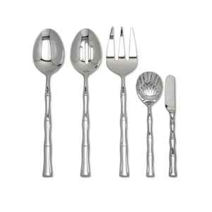 Juego de Cubiertos de Acero Inoxidable de Estilo Americano de Nuevo Diseño, Cubertería Plateada Creativa de Diseño, de Alta Calidad, Pulida a Mano, para Navidad - Product Image 2