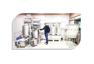 Machine de raffinage d'argent automatique à haute efficacité avec contrôle PLC, composants essentiels du moteur et de la pompe pour usine de raffinage d'argent - Product Image 3