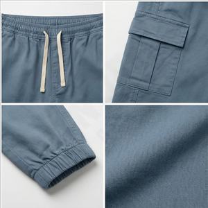 Joggers de pierna recta Multi bolsillo cordón ajustable parte inferior Vintage Hip Hop camuflaje pantalones de pierna ancha pantalones Cargo de mujer - Product Image 4