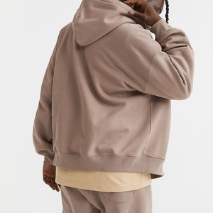 Sudadera con Capucha Rosa y Negra de Algodón Puro, Sudadera Gruesa con Estampado Puff, con y sin Pedrería - Product Image 4