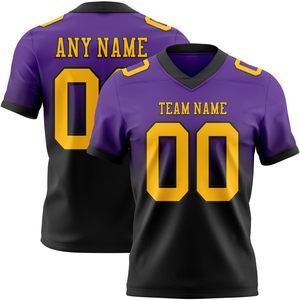 Jersey de Fútbol Americano para Adultos, Absorbente de Humedad, Sublimación, Diseño de Color Personalizado, Proveedor de Uniformes de Alto Rendimiento - Product Image 1